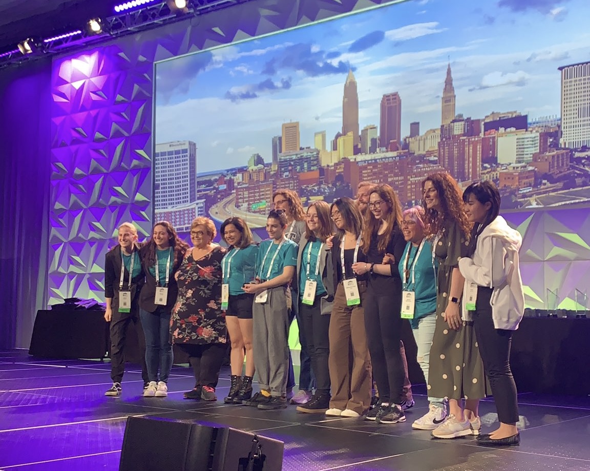 RIT WiCyS Chapter of the Year Award Group picture